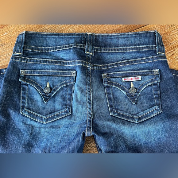 Hudson Women's Jeans Signature Petite Bootcut Made in USA Elm Denim Size 28 - Picture 8 of 15